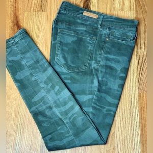 Sanctuary Camo high rise skinny jeans